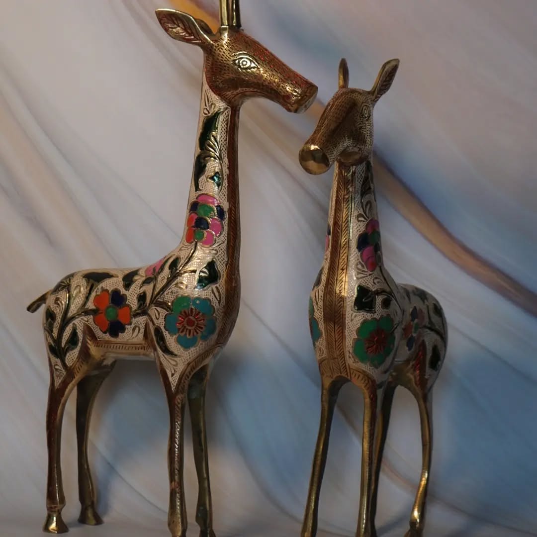 Rainbow Stag & Doe view 3